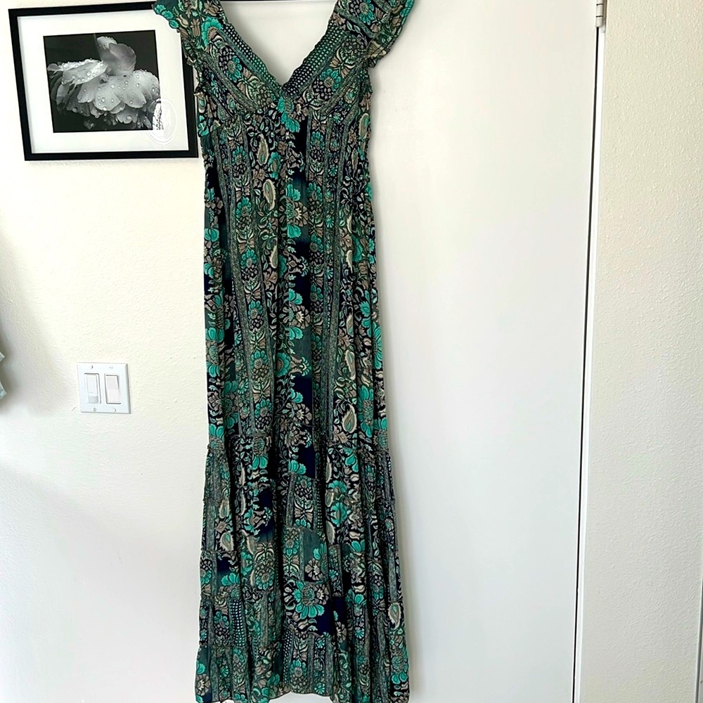 Floral Maxi Silk Blend